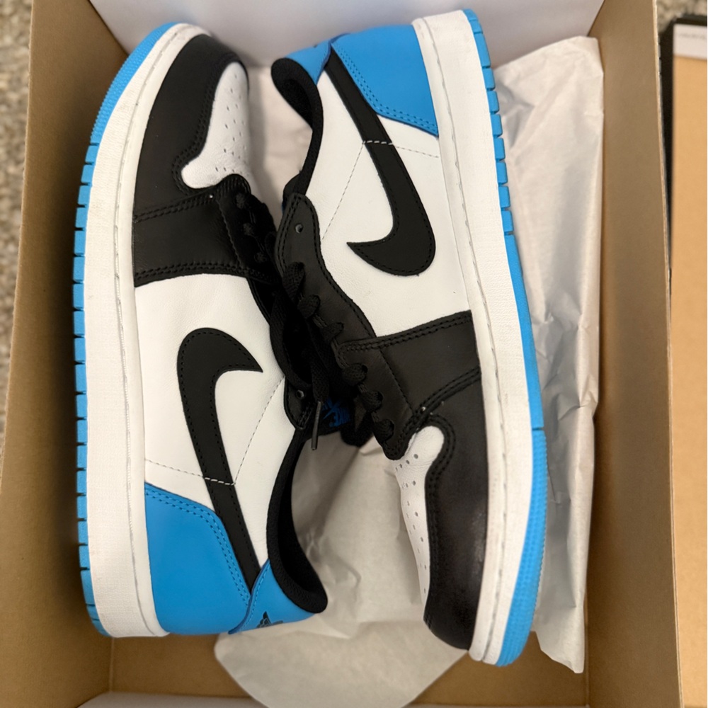 Jordan 1 Low OG 
Powder Blue